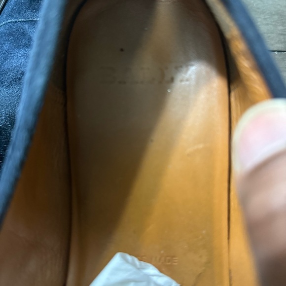 Used & well kept  Suede Bally Lofer. main image 4